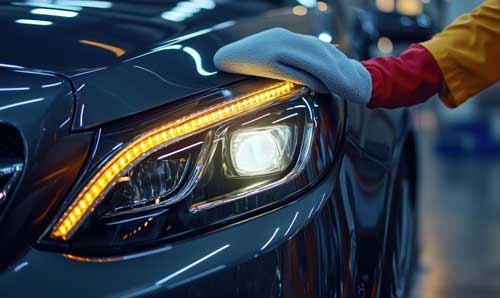 Cotswolds Auto Care headlight restoration
